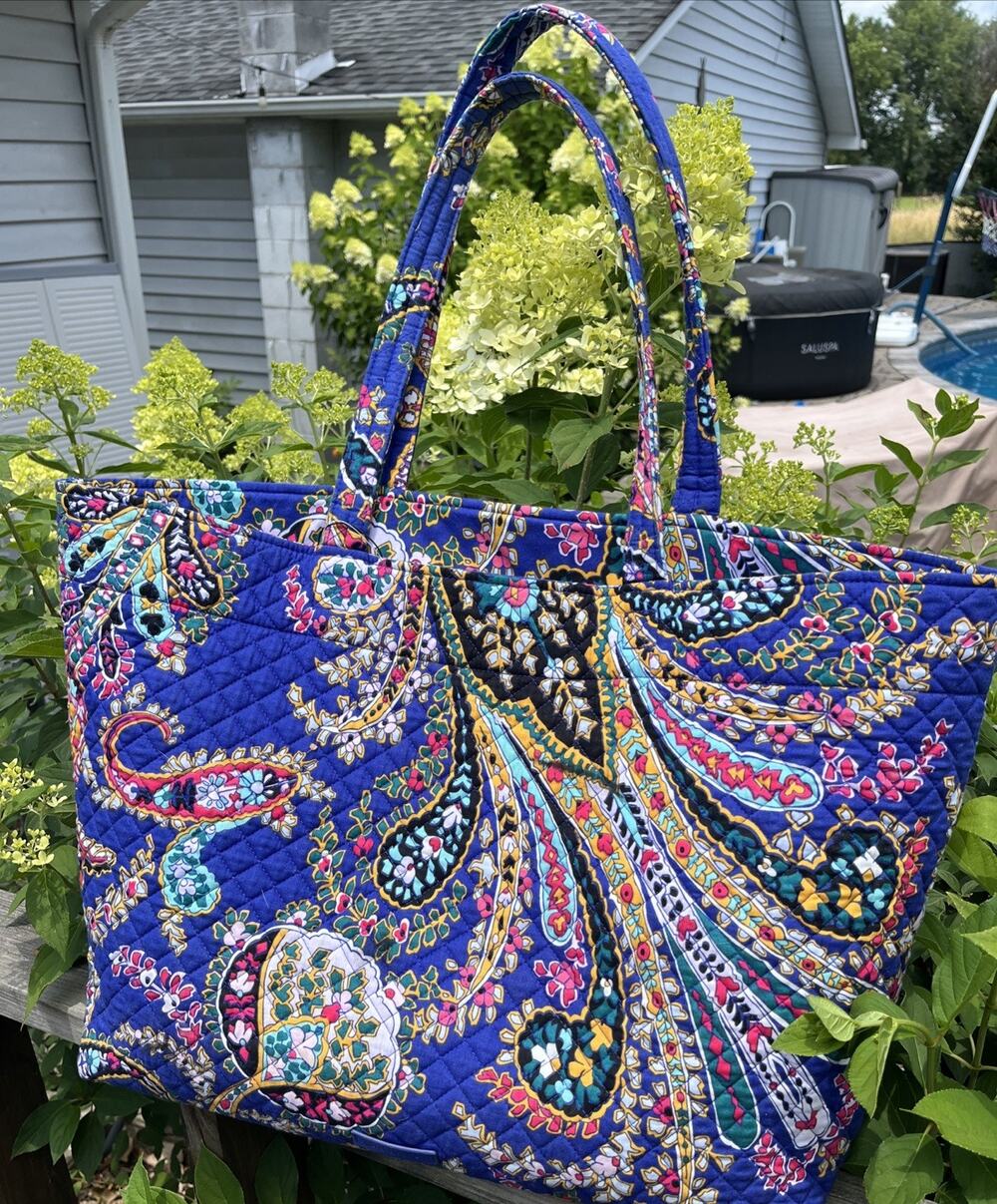 Vera Bradley Venetian Paisley Extra Large Travel Tote
